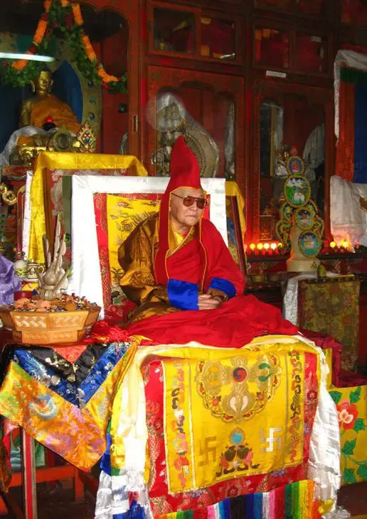 Portrait of His Holiness Jetsun Dhampa Jampal Namdrol